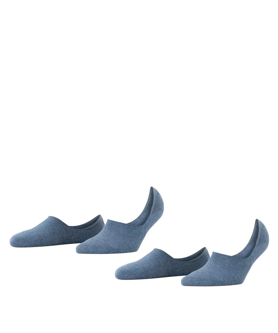 burlington-everyday-multipack-chaussettes-invisibles-femme-x2-bleu-light-denim image 1