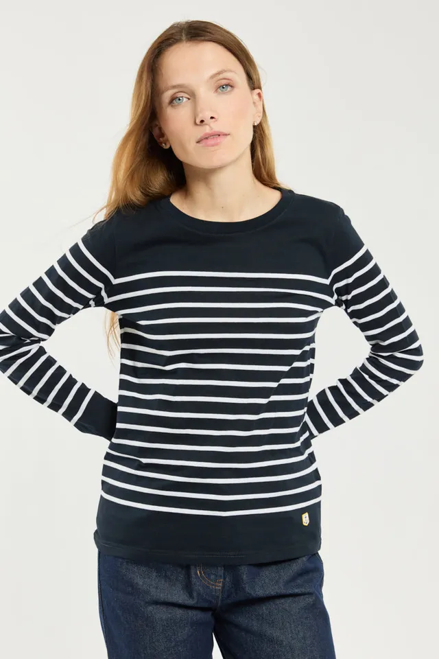 armor-lux-amiral-marini-re-femme-coton-l-ger-jersey image 1