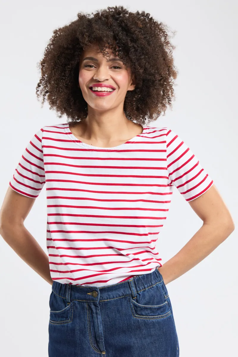 armor-lux-marini-re-femme-manches-courtes-coton-l-ger image 1