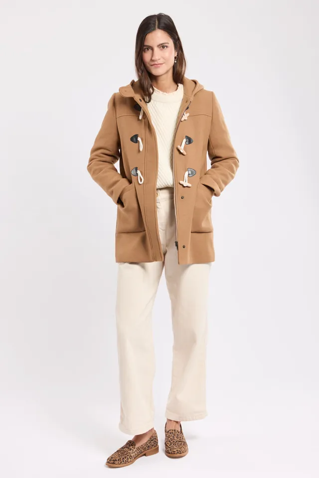 armor-lux-duffle-coat-femme-laine-capuche image 1