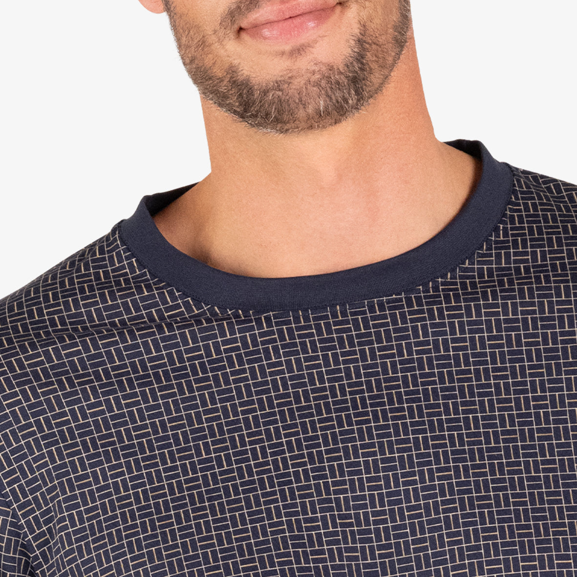 eminence-pyjama-jogger-long-homme-heritage-merceris-coton image 2