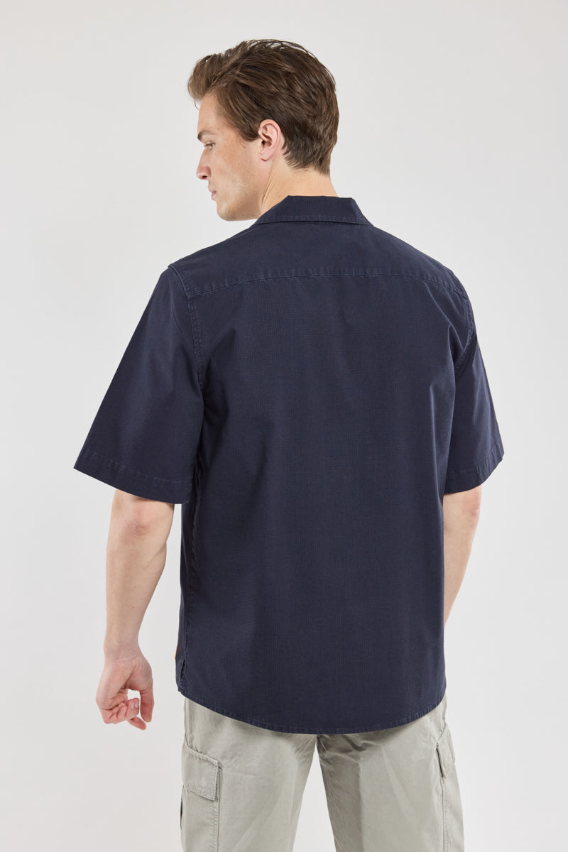 armor-lux-chemise-manches-courtes-homme-coton-4 image 4