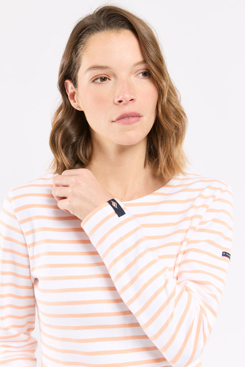 armor-lux-marini-re-femme-manche-longue-coton-pais-col-bateau image 3
