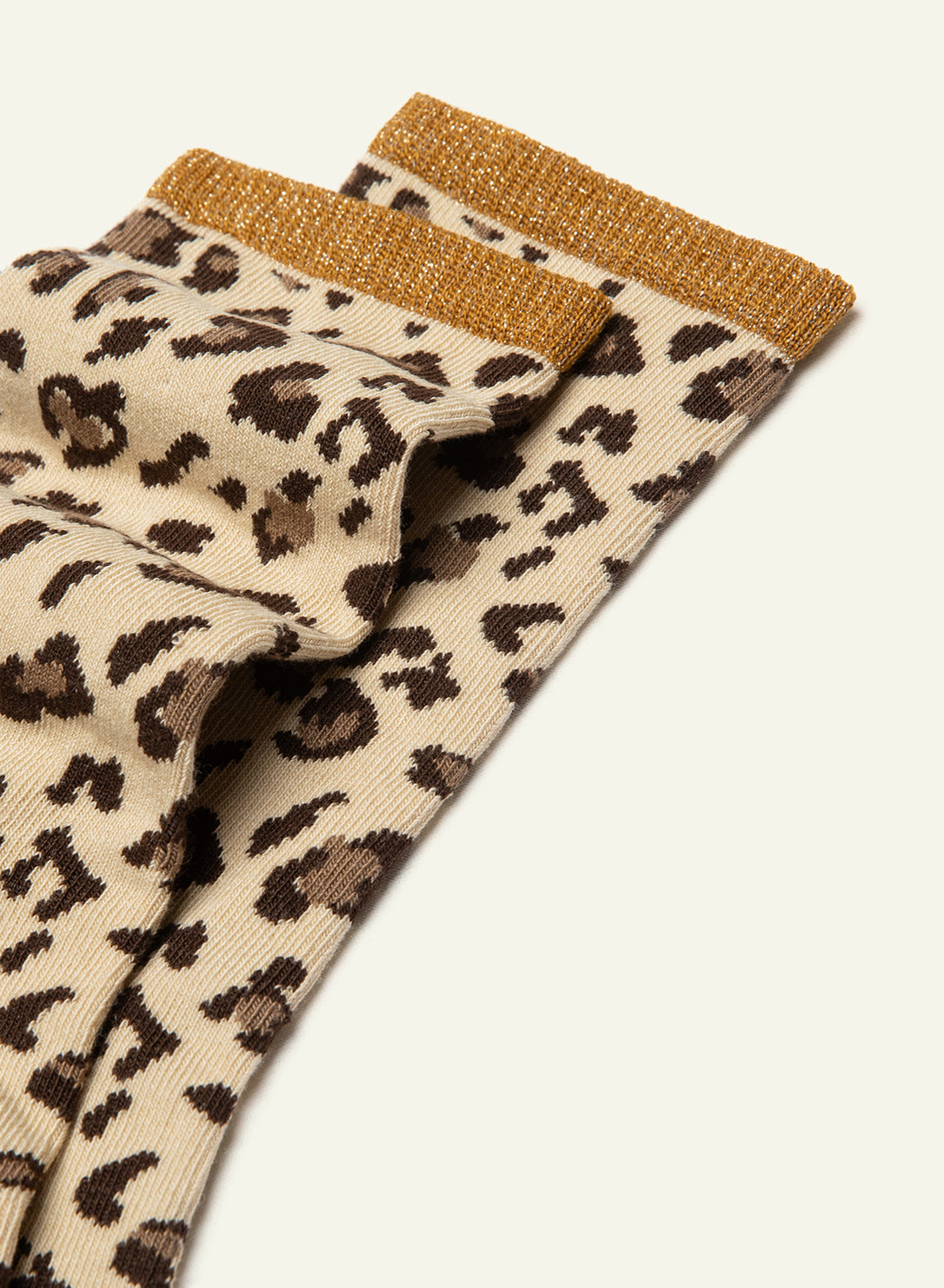 archiduchesse-l-opard-scintillante-miel-chaussettes-courtes-paillet-es image 4