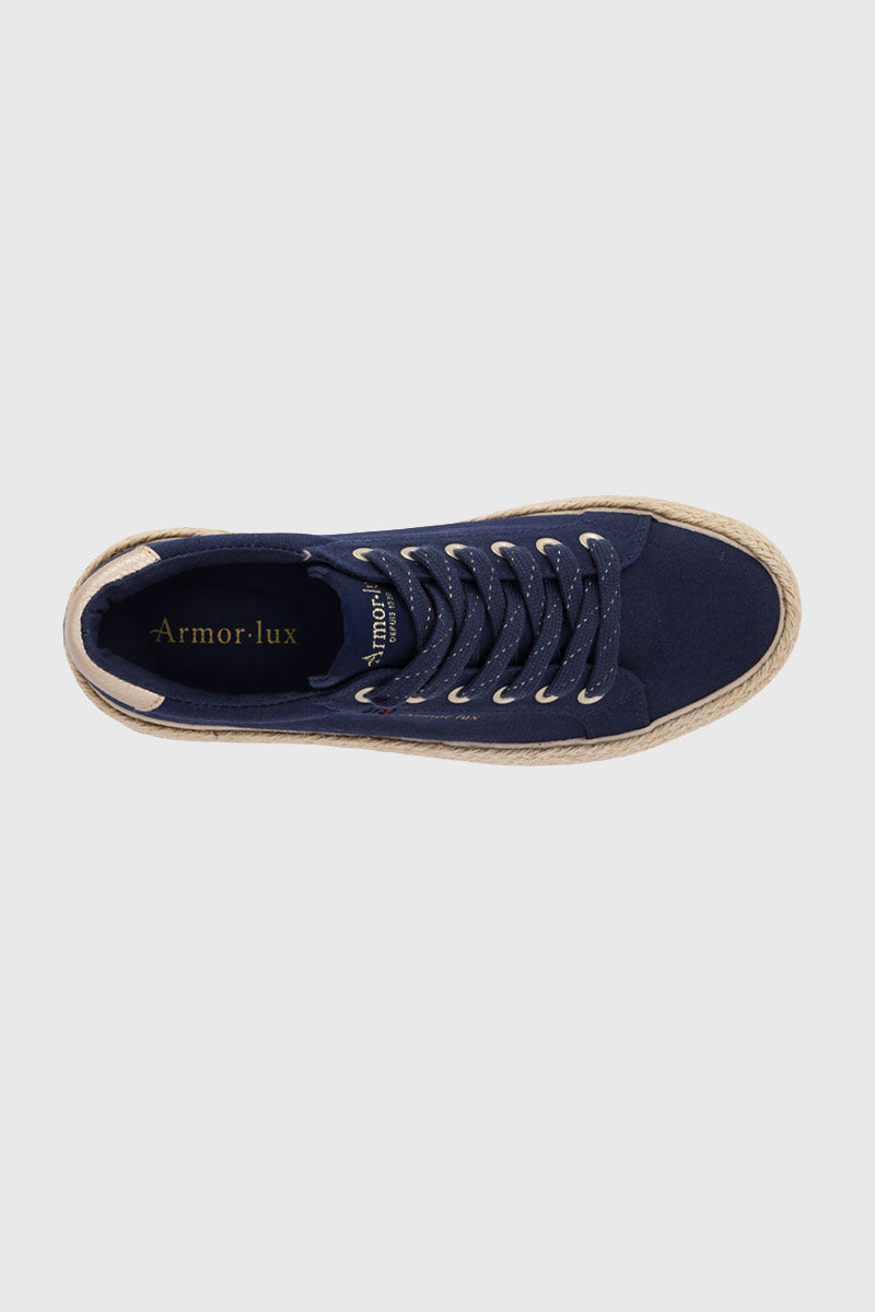 armor-lux-baskets-sablier-toile-recycl-e-semelle-espadrille-marine image 2