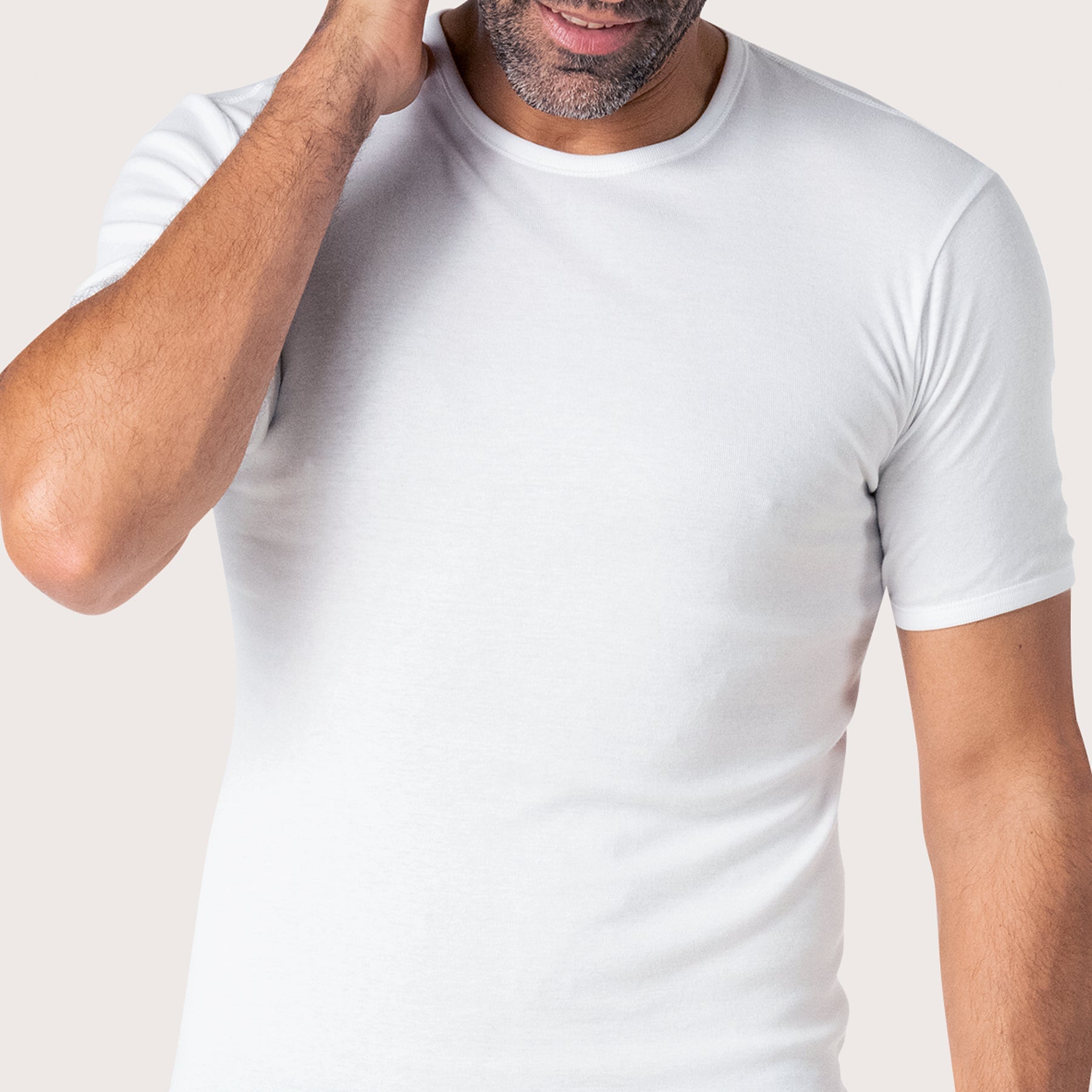 eminence-tee-shirt-col-rond-manches-courtes-homme-308-pur-coton-fait-en-france image 3