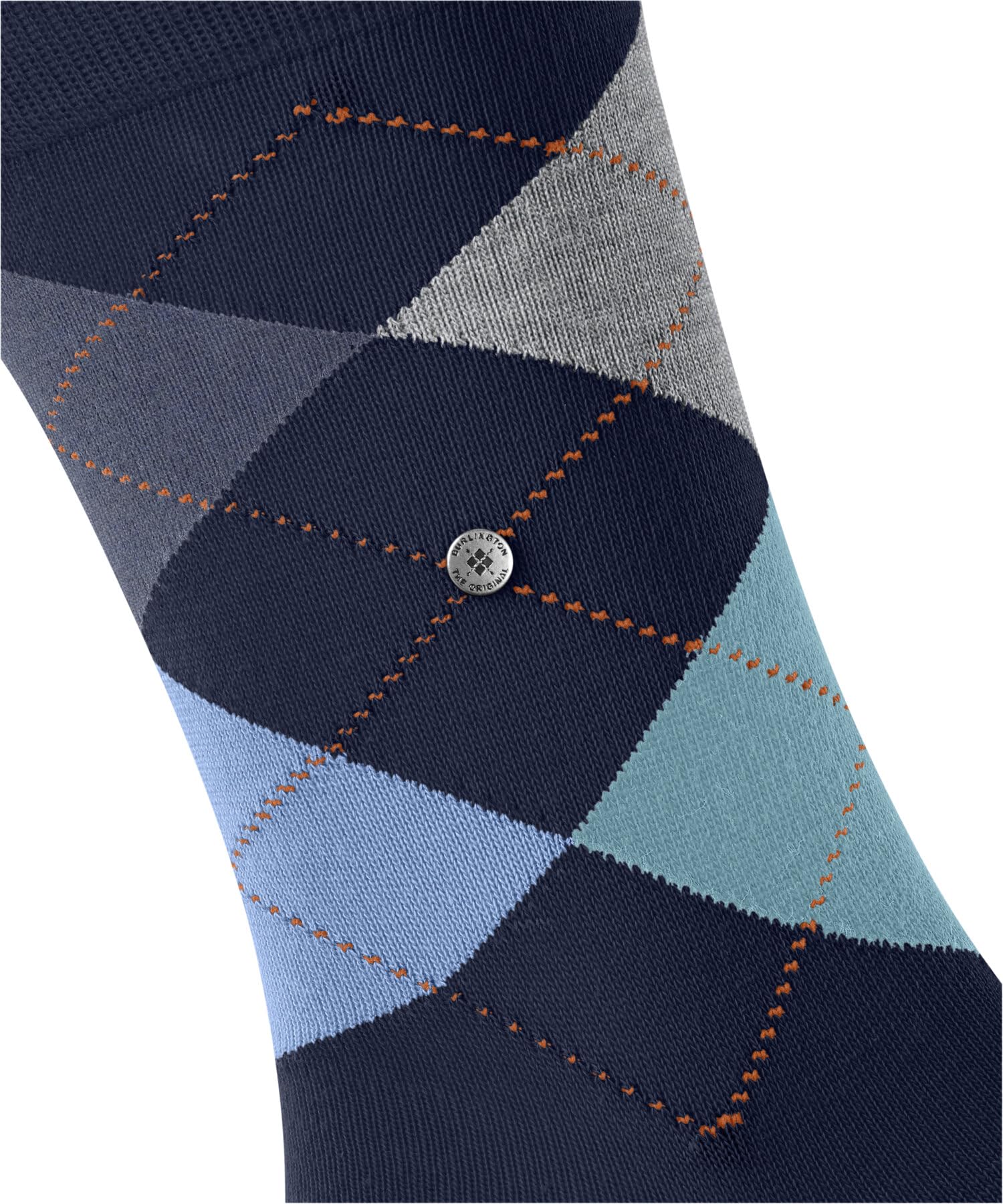 burlington-king-chaussettes-homme-bleu-cobalt-6001-40-46 image 3