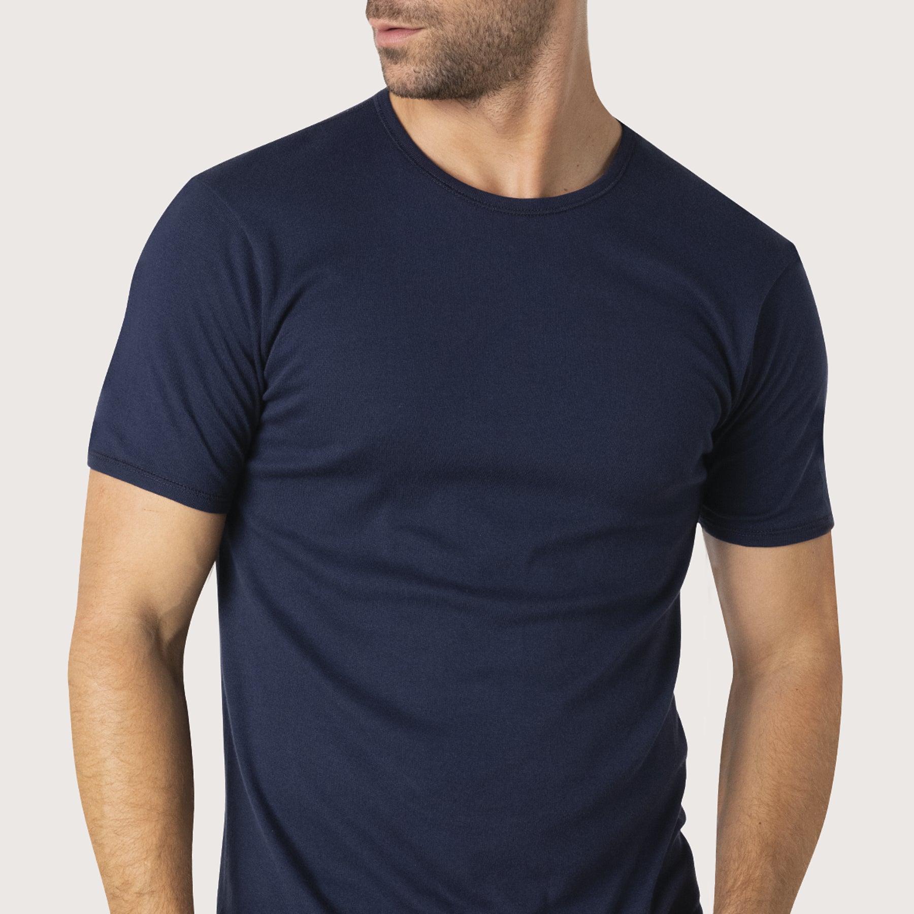 tee-shirt-col-rond-pur-coton-premium-eminence image 2