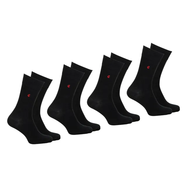 eminence-signature-lot-de-4-paires-de-chaussettes-mi-hautes-coton-peign image 1