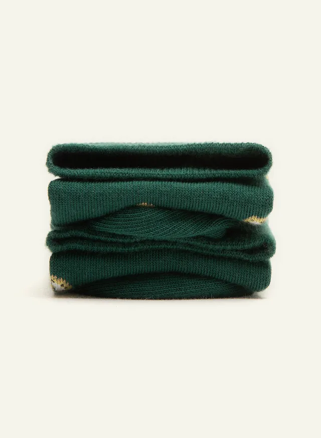 archiduchesse-kiwi-twist-vert-chaussettes-fantaisie-hautes image 1