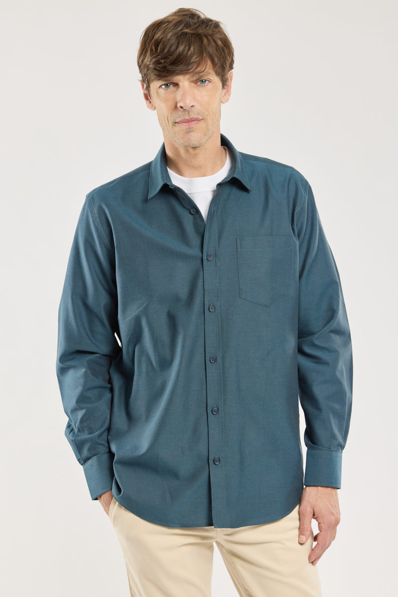 armor-lux-chemise-coupe-confort-coton-homme-manches-longues image 1