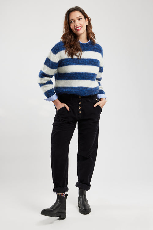 armor-lux-heritage-pull-ray-femme-mohair-et-laine-col-rond image 4