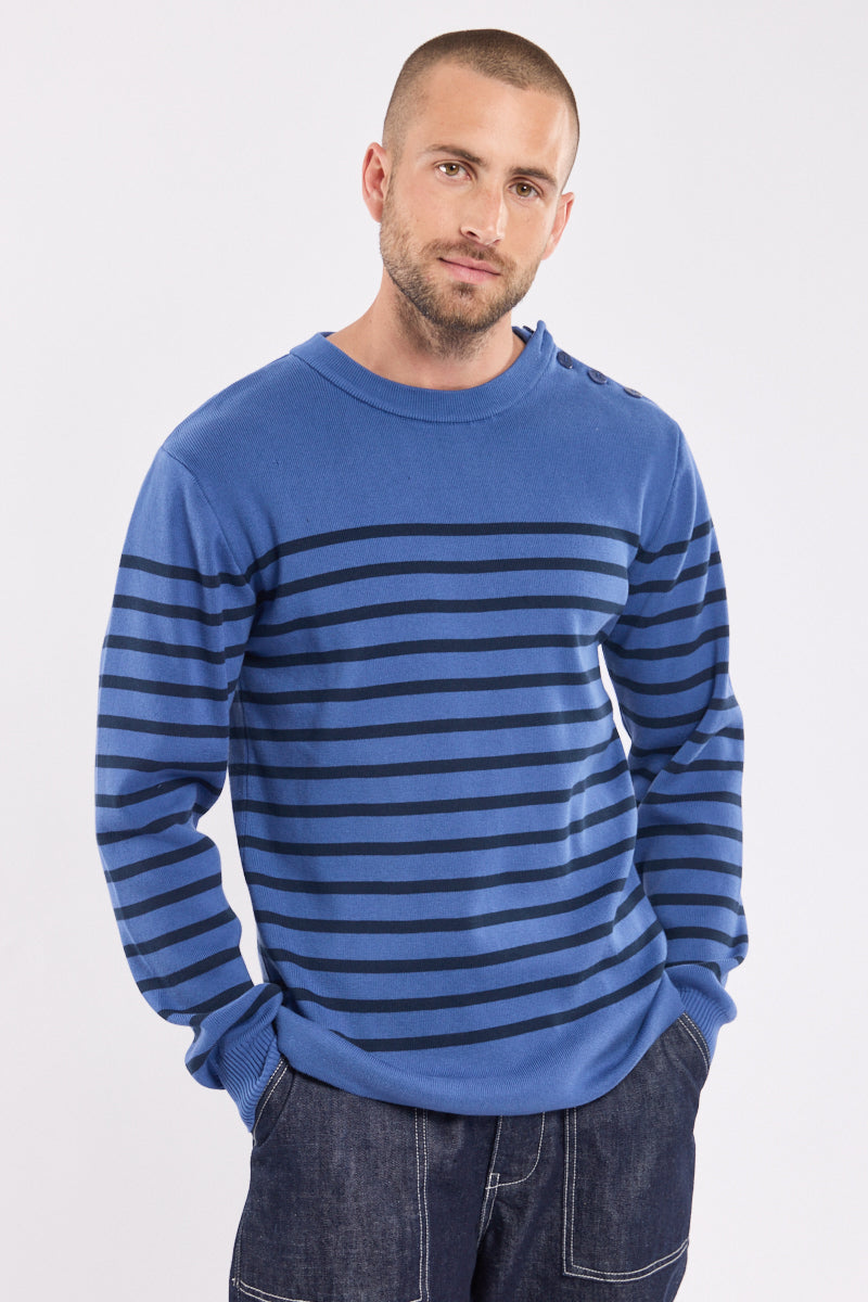 pull-marin-ray-armor-lux-homme-coton-col-rond image 2