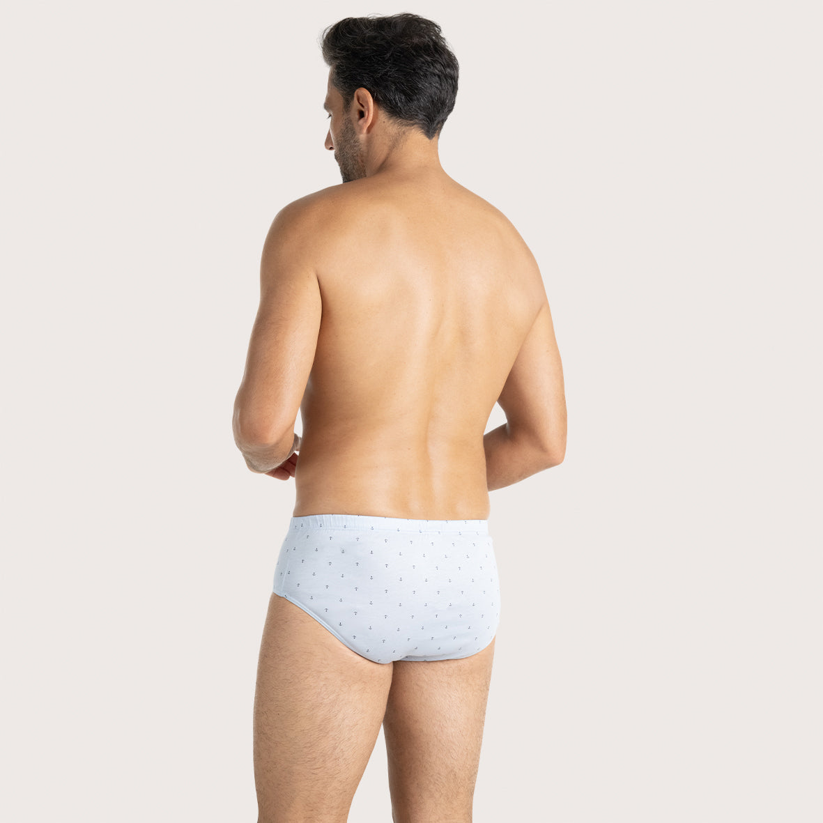 eminence-slip-taille-haute-ferm-homme-motifs-coton-merceris image 2
