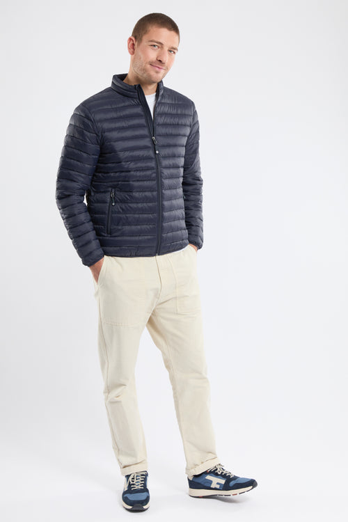 armor-lux-doudoune-homme-col-rond-d-perlante-zipp-e image 3