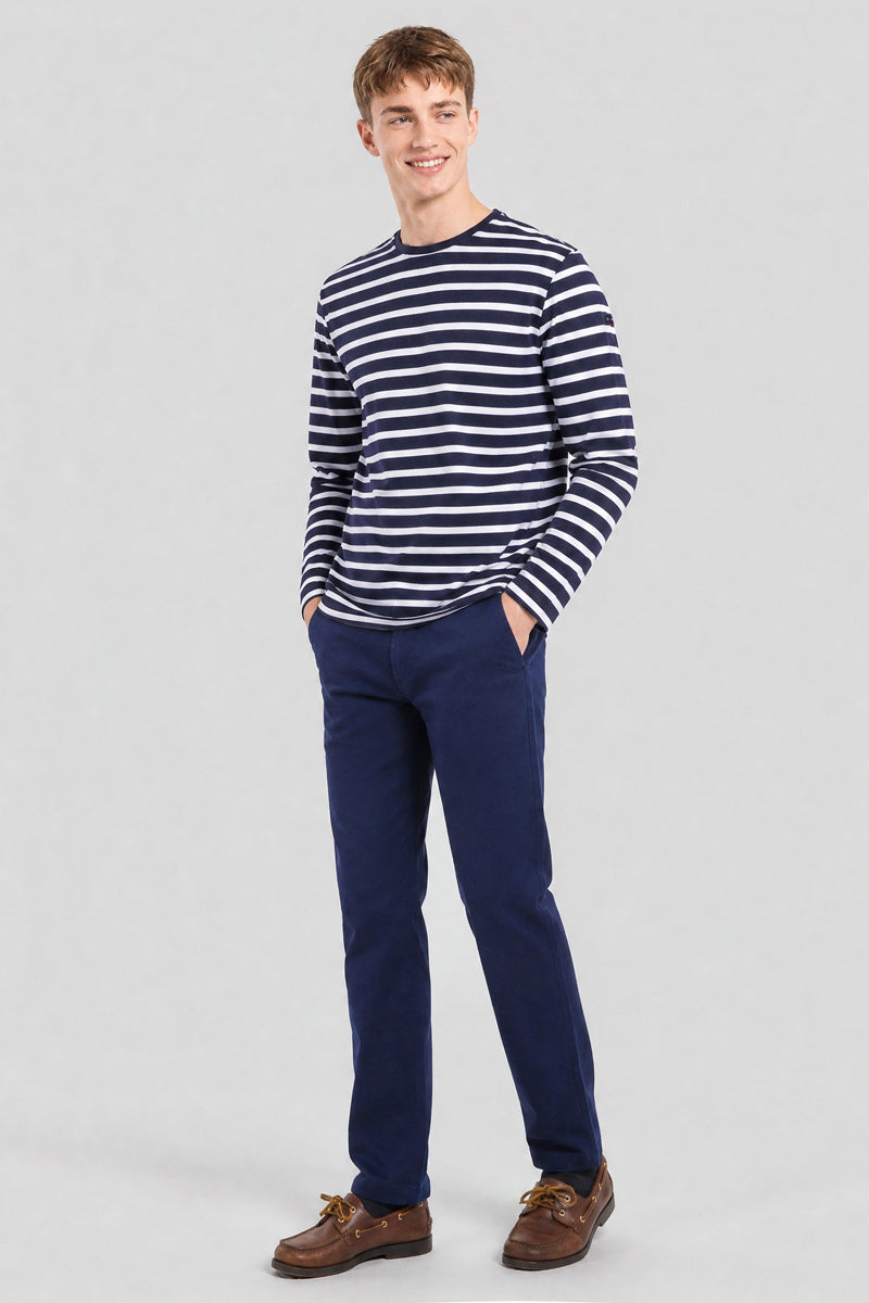 armor-lux-marini-re-crozon-homme-manches-longues-coton image 3