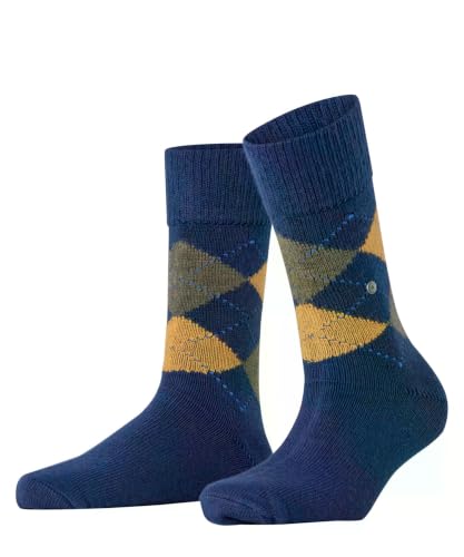 burlington-whitby-chaussettes-femme-chaudes-argyle-bleu-eventide-6877-36-41 image 7