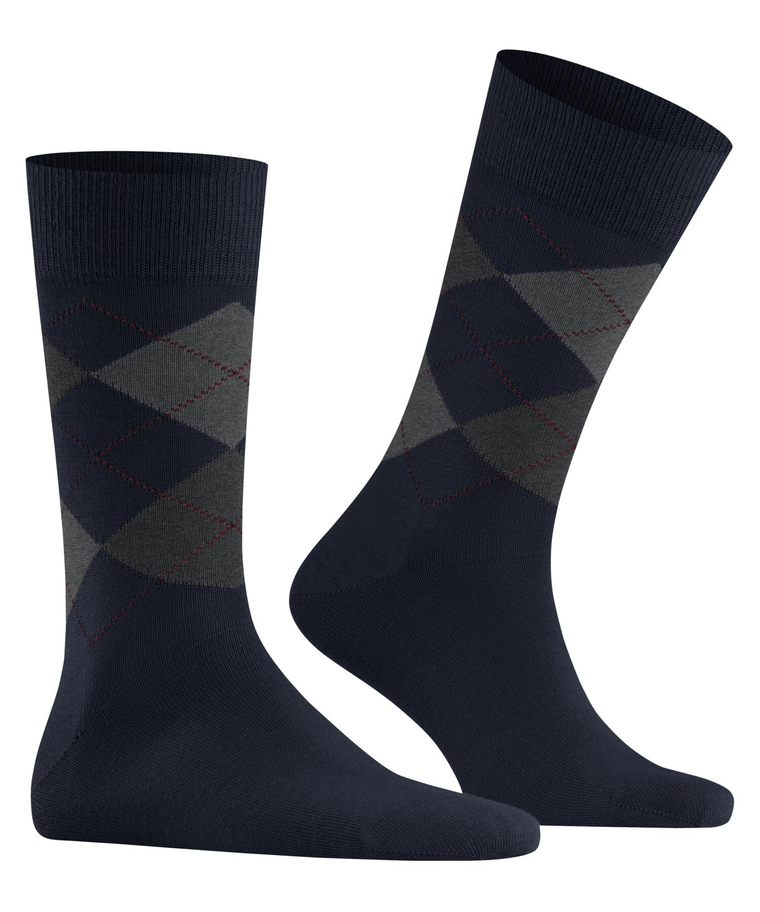 burlington-edinburgh-chaussettes-homme-laine-bleu-marine-6123-40-46 image 3