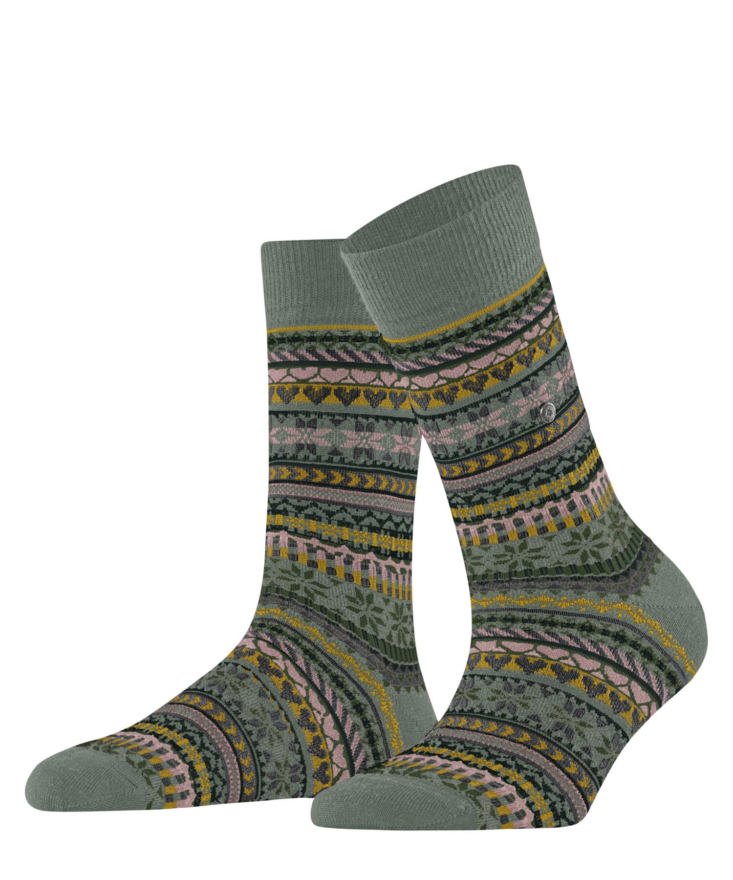 burlington-fair-isle-delight-chaussettes-femme-laine-respirante image 8