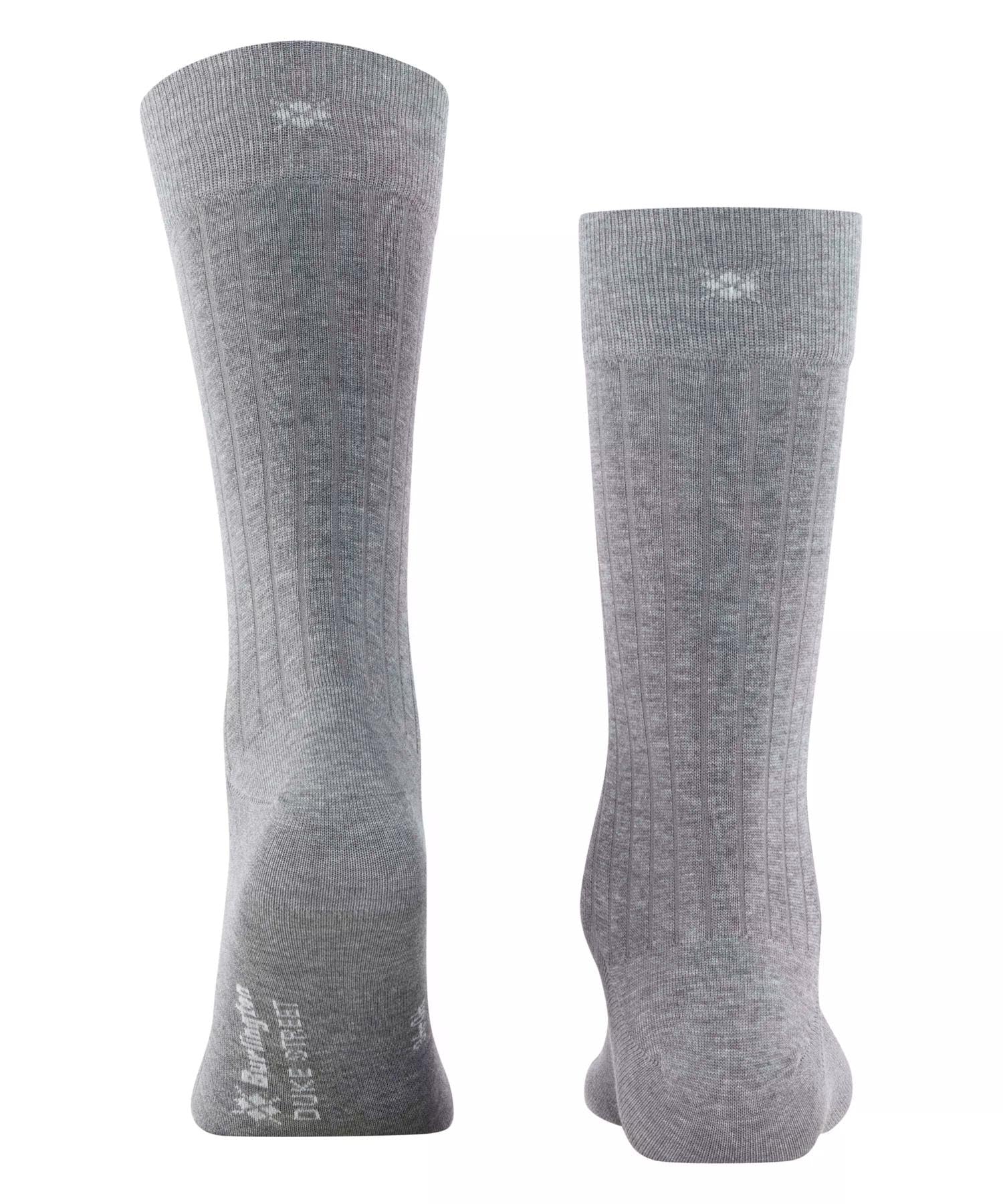 burlington-duke-street-chaussettes-homme-gris-steel-melange-3165-40-46 image 2