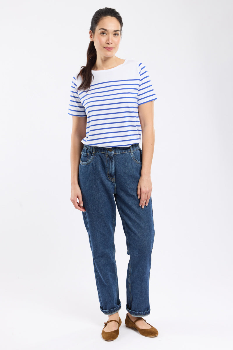 armor-lux-classe-de-mer-marini-re-femme-coton-l-ger-manches-courtes-2 image 3