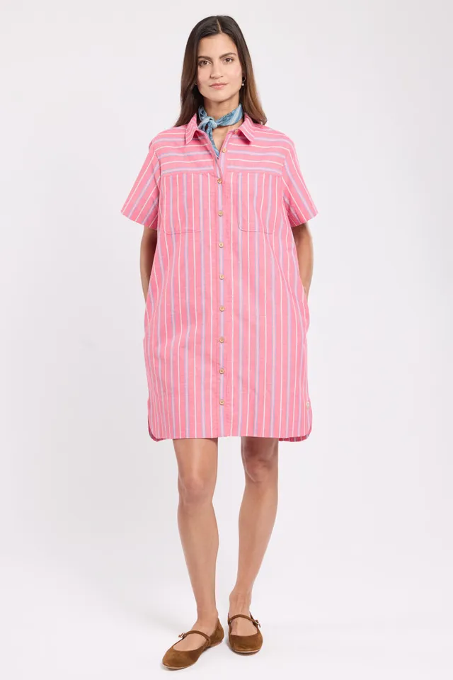 robe-chemise-ray-e-h-ritage-armor-lux-coton-et-lin image 1