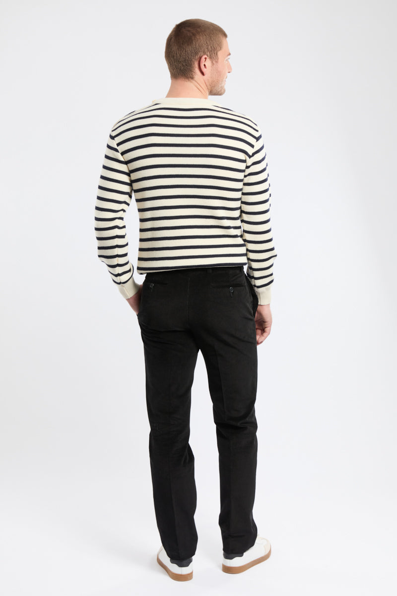 armor-lux-pantalon-de-costume-homme-velours-coupe-droite image 2