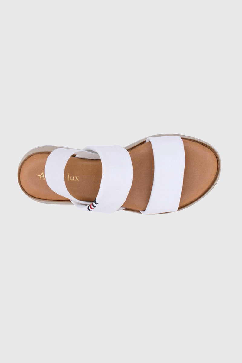 armor-lux-phare-sandales-compens-es-cuir-blanc image 2