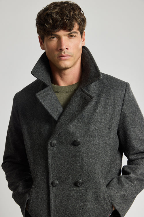 armor-lux-caban-kermor-homme-100-laine-long-double-boutonnage image 3
