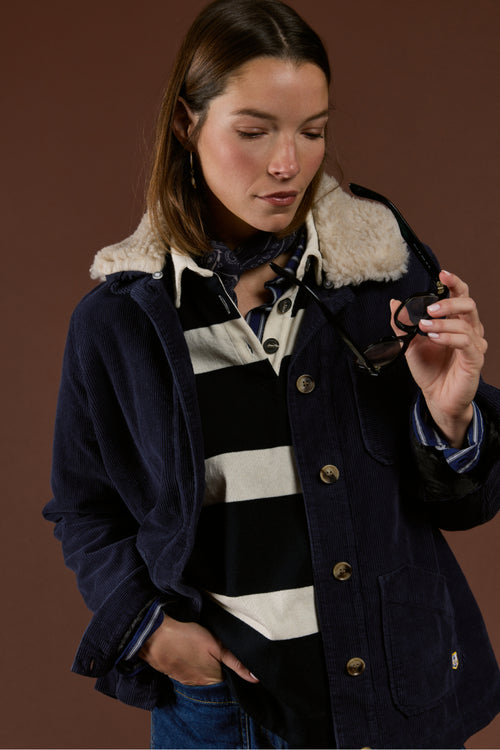 armor-lux-veste-de-p-cheur-h-ritage-velours-c-tel-femme-coton-matelass-e image 4