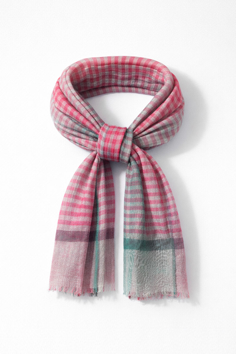 armor-lux-foulard-ray-lin-et-coton-70-x-180-cm image 1