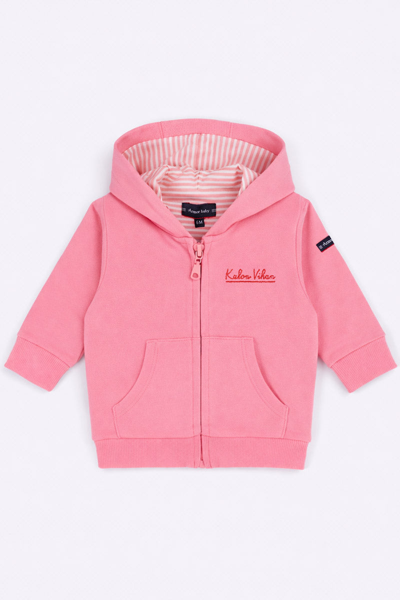 armor-lux-sweat-zipp-b-b-kalon-vihan-coton-capuche image 1