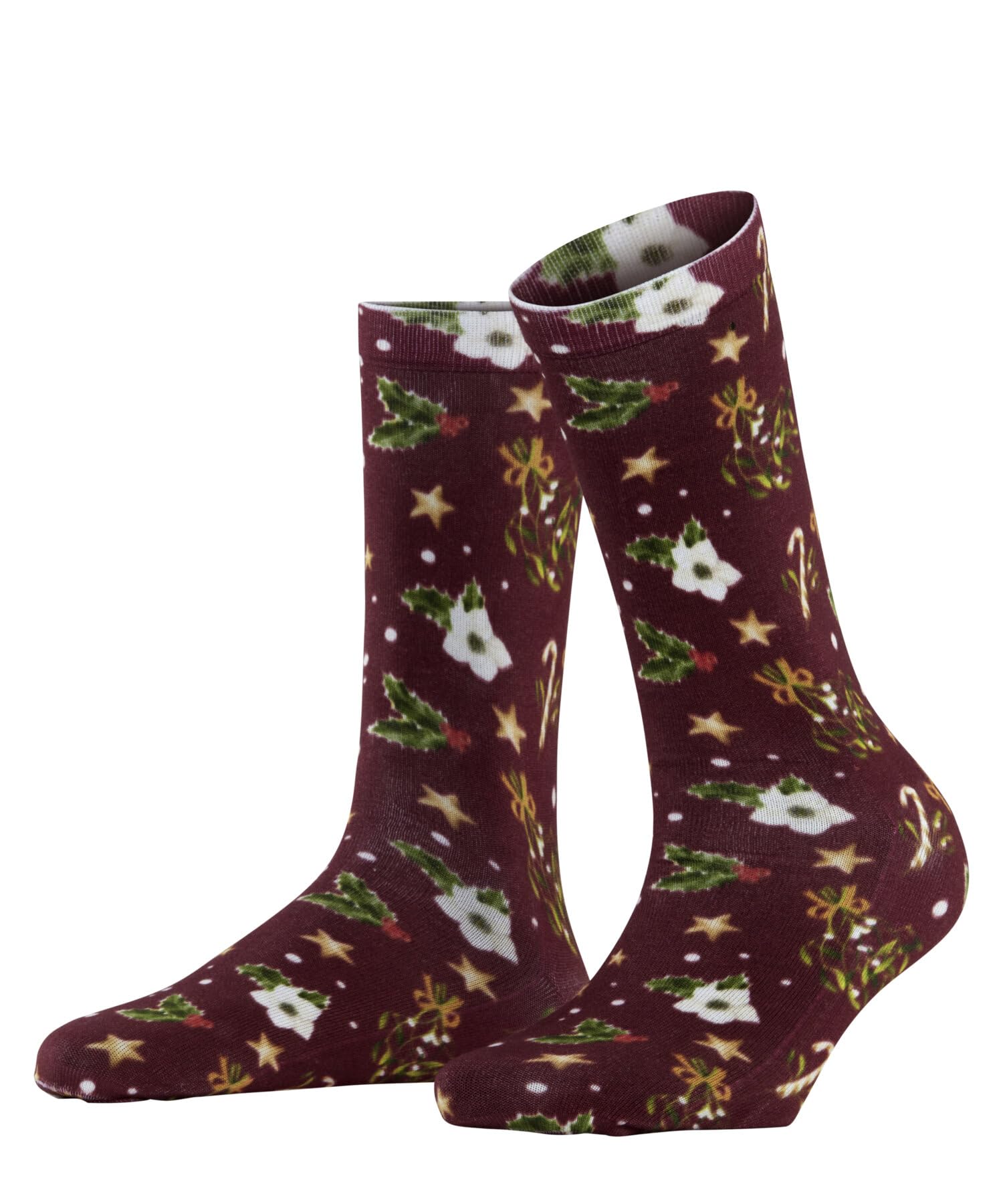 burlington-fancy-christmas-chaussettes-femme-coton-respirant-motif-no-l-360 image 6