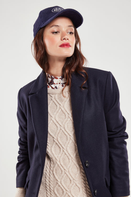 armor-lux-blazer-femme-en-drap-de-laine-80-laine image 4