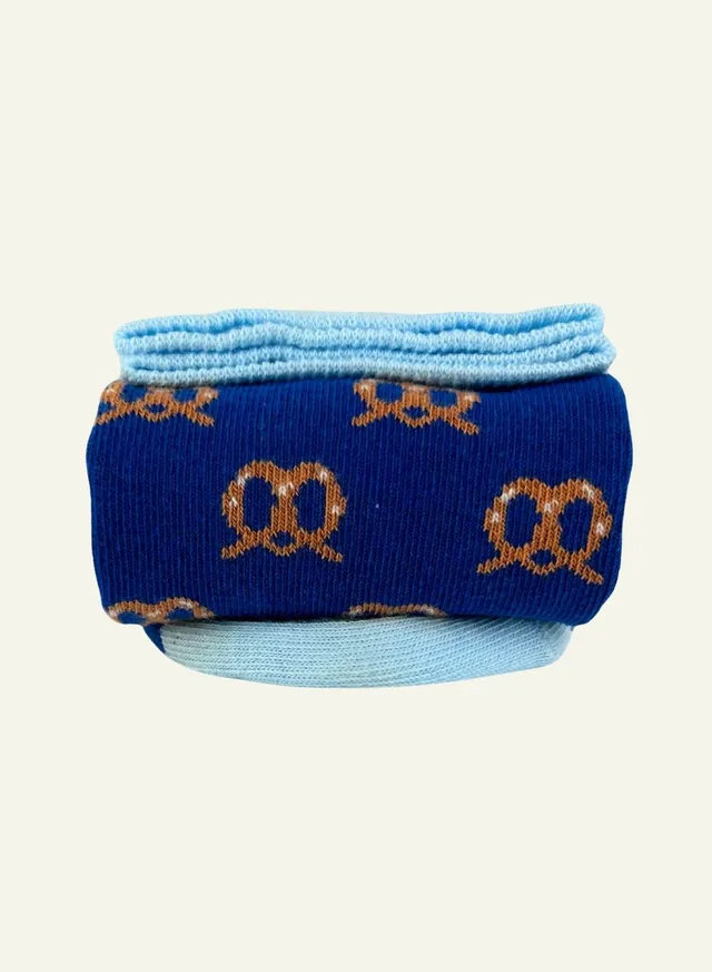 archiduchesse-faire-du-bret-z-le-chaussettes-enfant-fantaisie-bleu-mi-haute-coto image 1