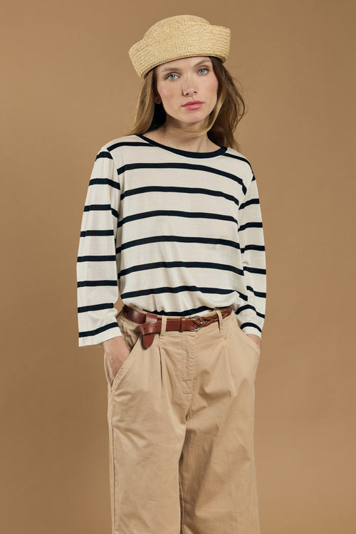 armor-lux-marini-re-femme-100-soie image 2