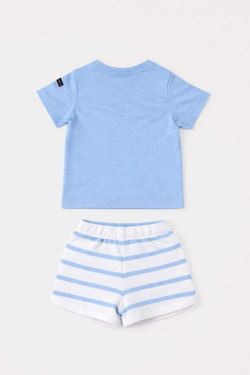 armor-lux-pyjama-capitaine-baby-pyjama-b-b-coton-l-ger image 2