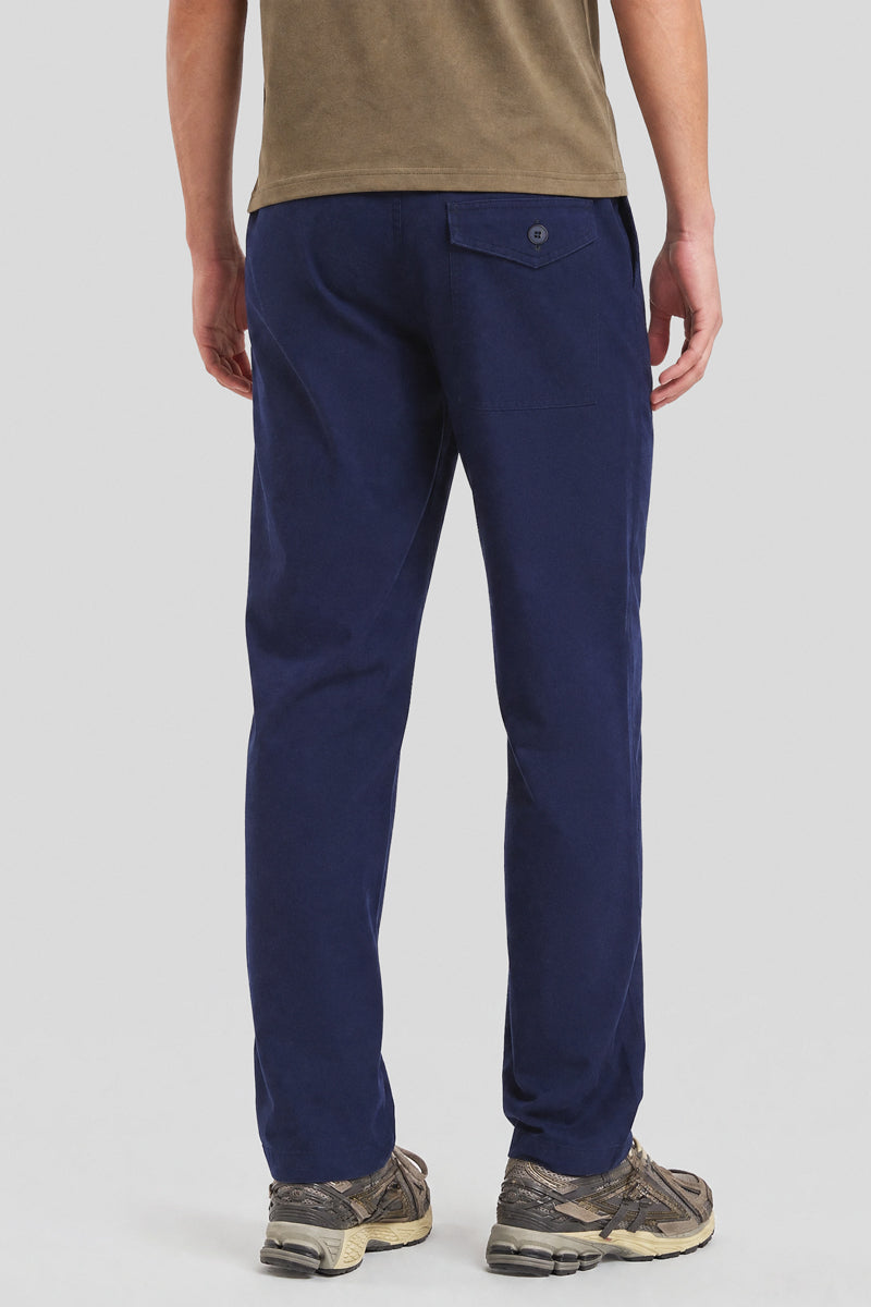 armor-lux-pantalon-gabare-coupe-droite-homme-coton-canvas image 3