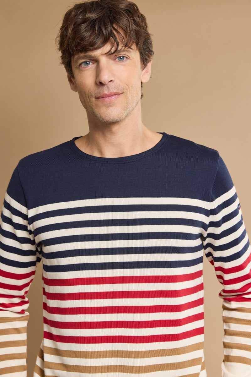 armor-lux-marini-re-f-te-des-p-res-homme-coton-rustique image 2