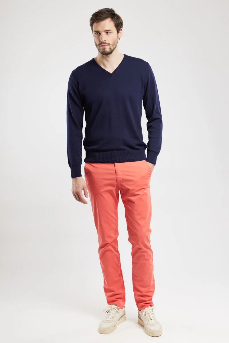 armor-lux-chino-coupe-droite-homme-pantalon-coton-stretch image 1