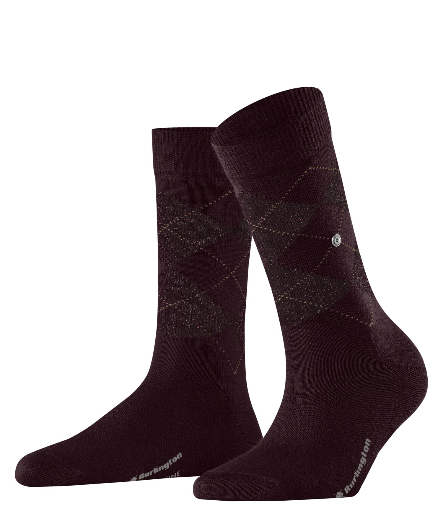 burlington-marylebone-lurex-femme-chaussettes-opaques-laine-vierge image 1