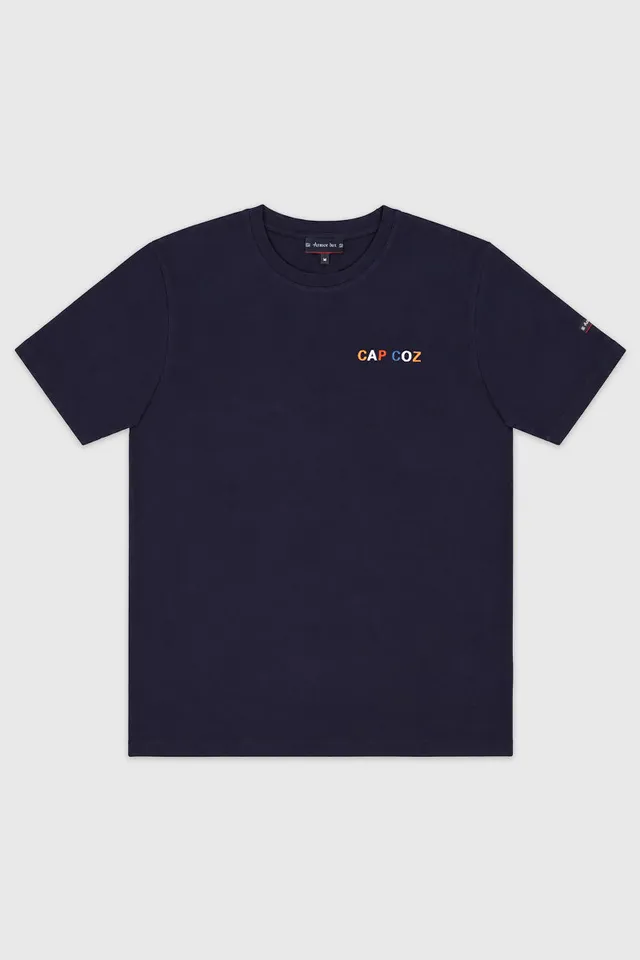 armor-lux-t-shirt-le-cap-coz-2026-unisexe-col-rond image 1