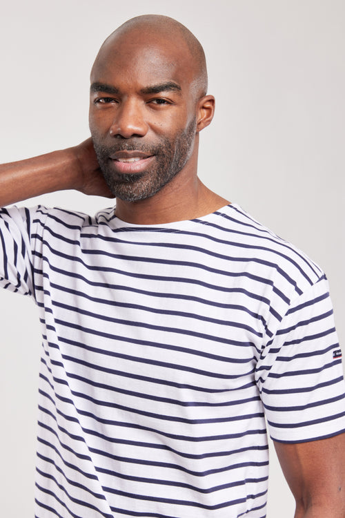 armor-lux-do-lan-t-shirt-marini-re-manches-courtes-coton-pais image 2