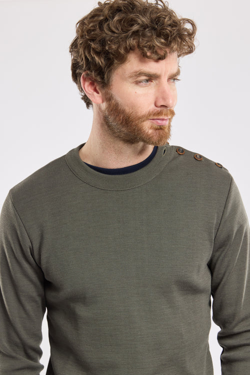 armor-lux-pull-p-cheur-drenec-homme-maille-haute-densit-boutons-paule image 5