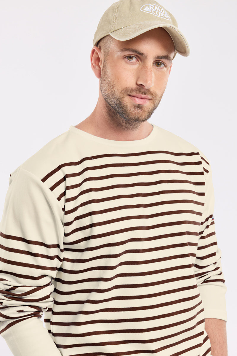 armor-lux-amiral-marini-re-homme-manches-longues-coton-pais-7 image 2
