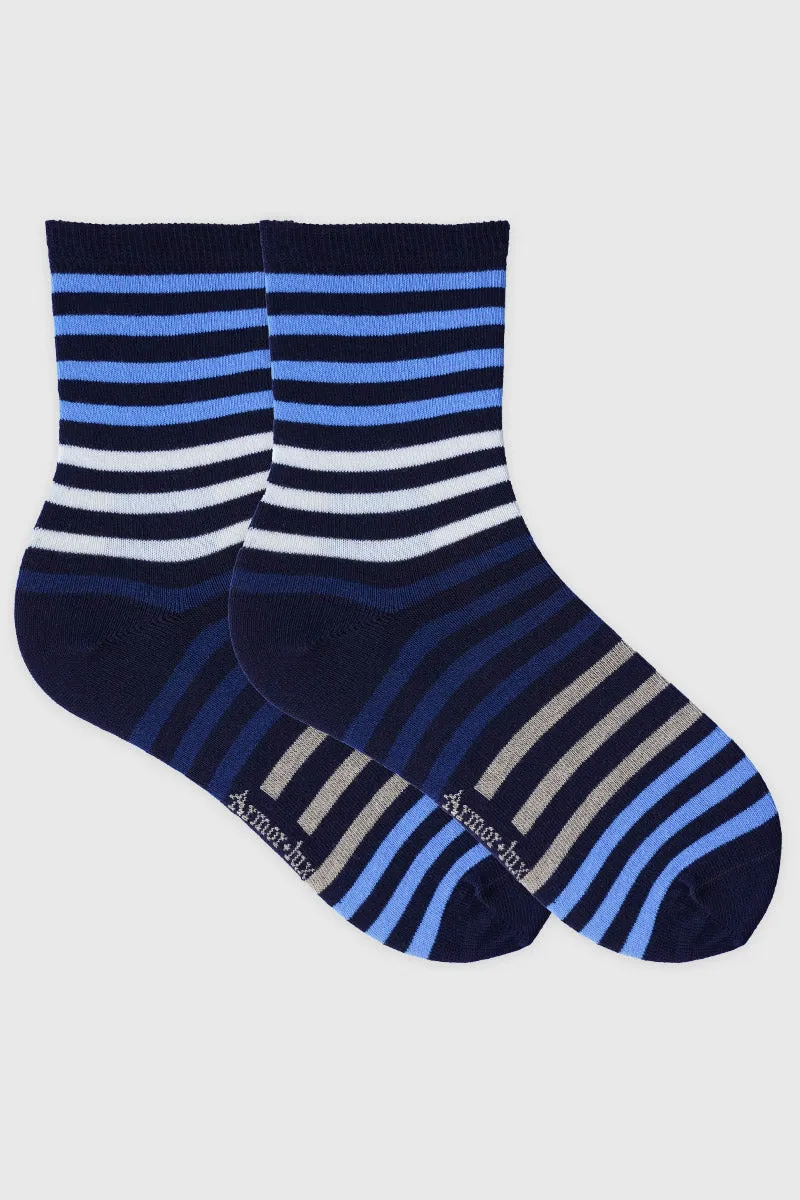 armor-lux-chaussettes-ray-es-coton-35-42-5 image 1