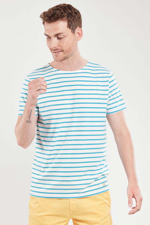 armor-lux-marini-re-bretonne-homme-manches-courtes-jersey-l-ger-heritage image 2