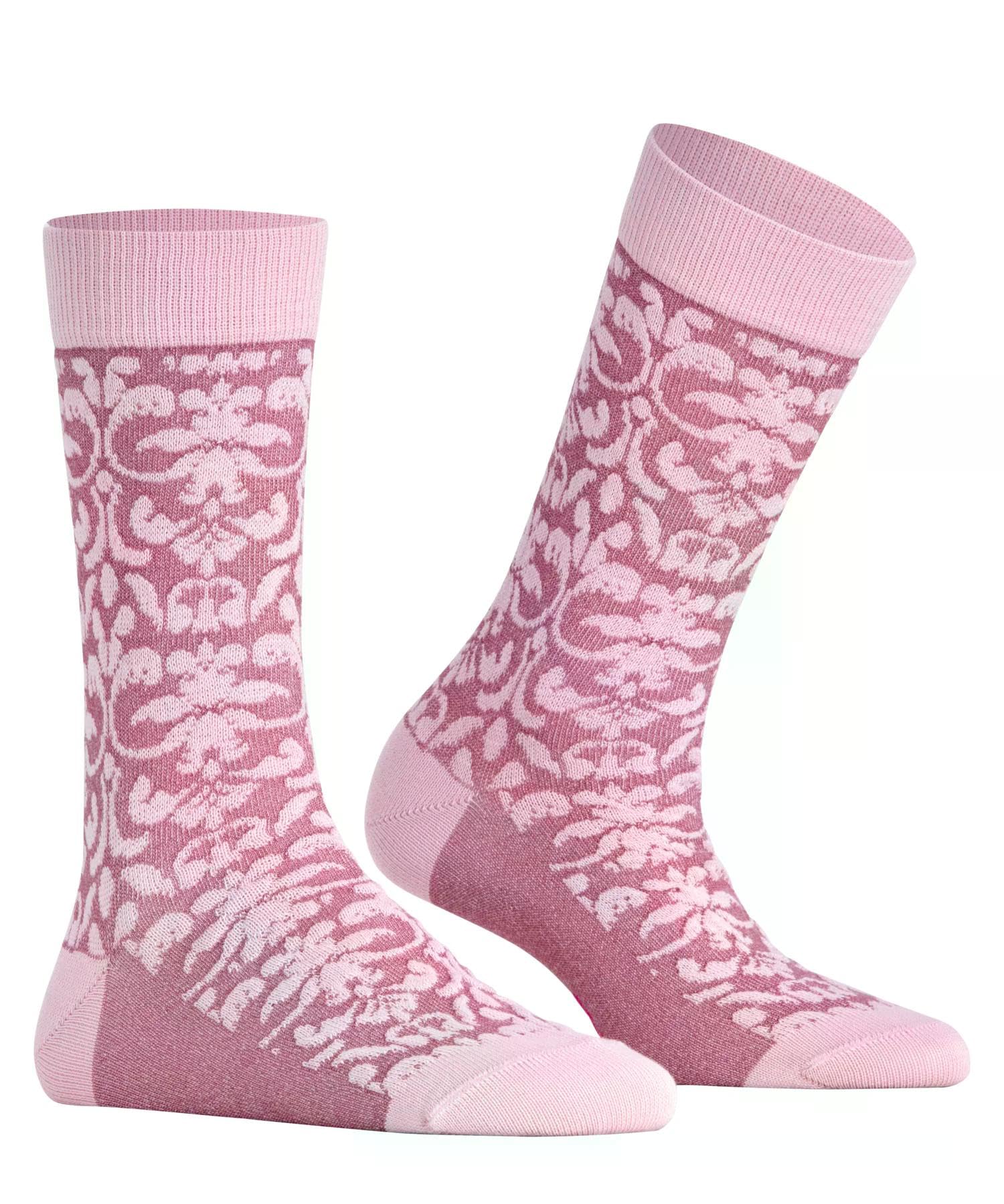 burlington-ornamental-chaussettes-femme-coton-respirant-motif-floral image 3