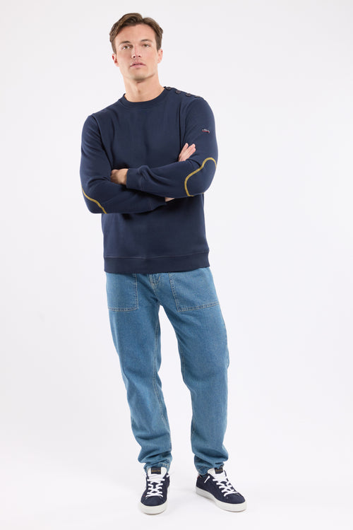 armor-lux-sweatshirt-fleece-coudi-res-contrast-es image 4