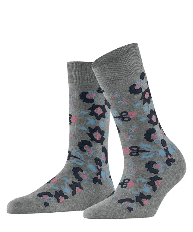 burlington-velvet-blooms-femme-chaussettes-coton-viscose image 1